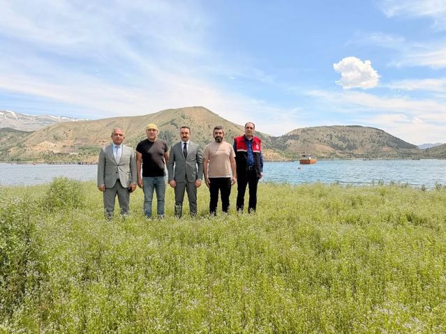 Çat Barajı'ndaki Yüzen Adalar Koruma Projesi Başlatıldı