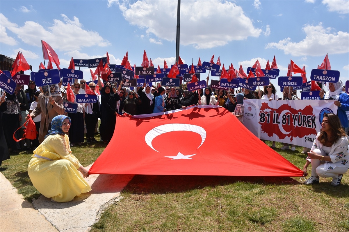 Cudi Dağı\'nda Şehit ve Gazi Aileleri Buluştu: \'Terörsüz Türkiye\' Vurgusu