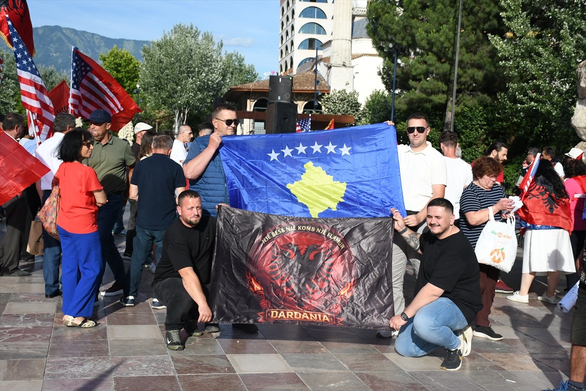 Tiran\'da Trump bağlantılı proje protestoları 14. gününde