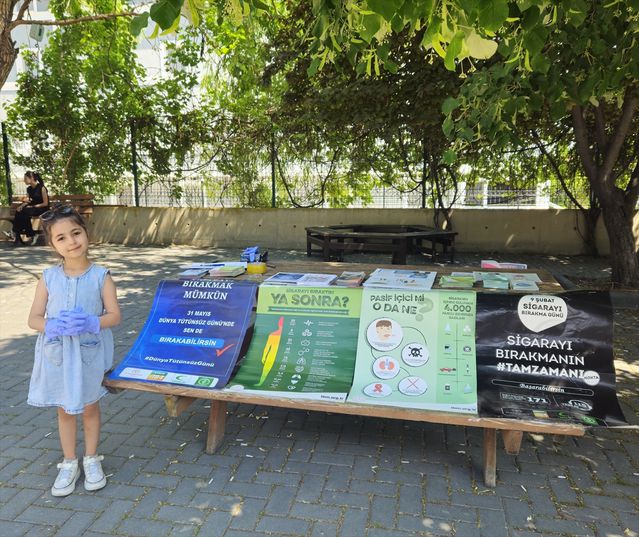 7 Yaşındaki Doğa’dan Sigara ile Mücadele