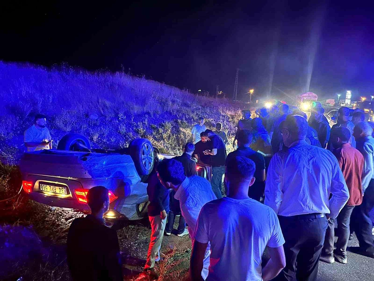 Bingöl\'de Trafik Kazası: 1 Yaralı