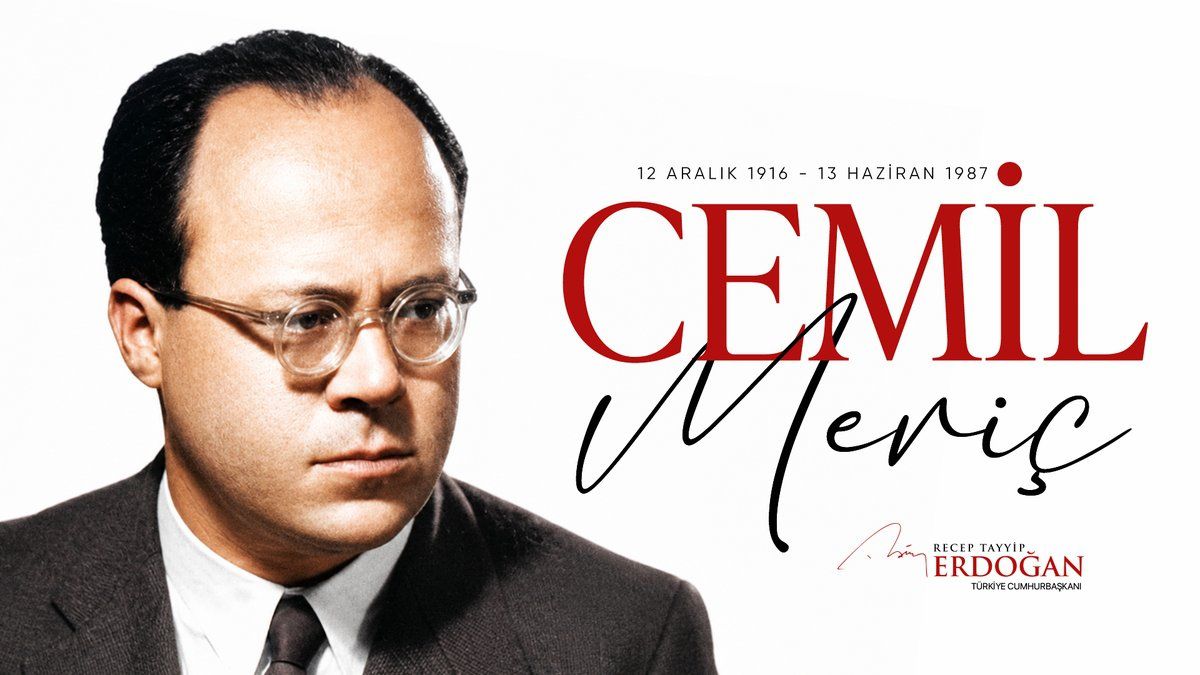 Erdoğan\'dan Cemil Meriç anma mesajı