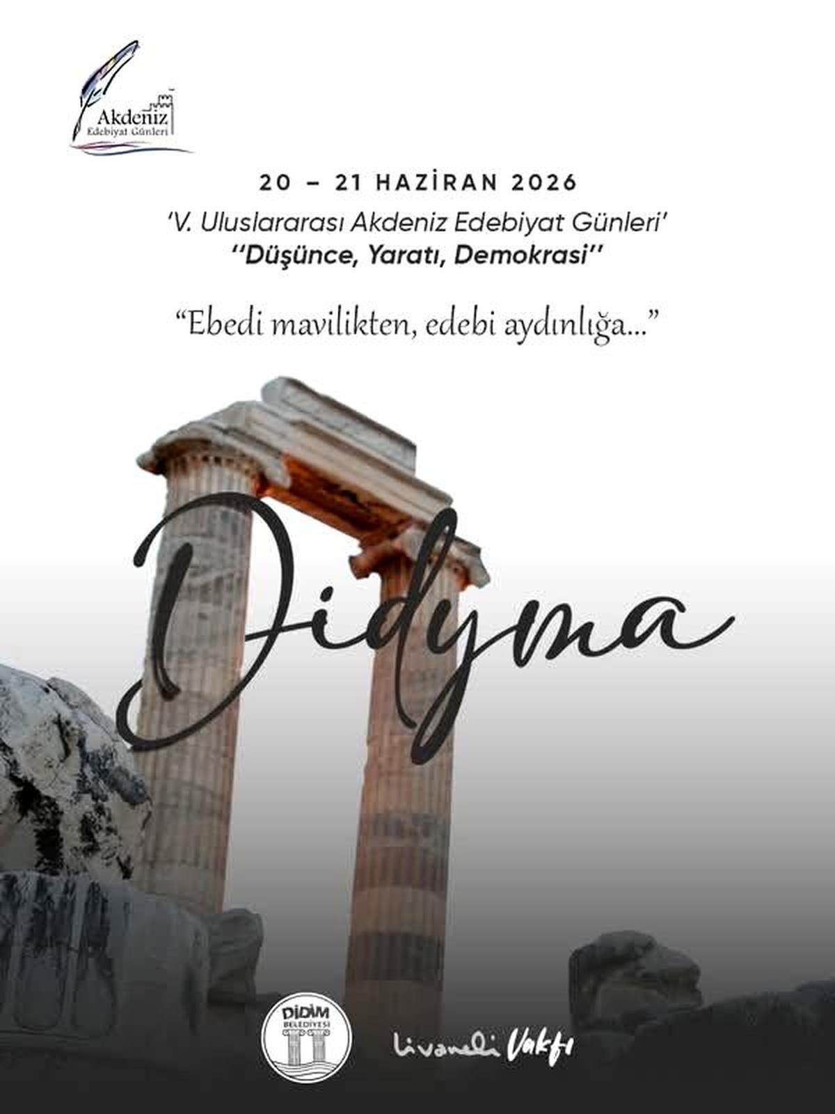 Didim, Akdeniz Edebiyat Günleri\'ne ev sahipliği yapacak