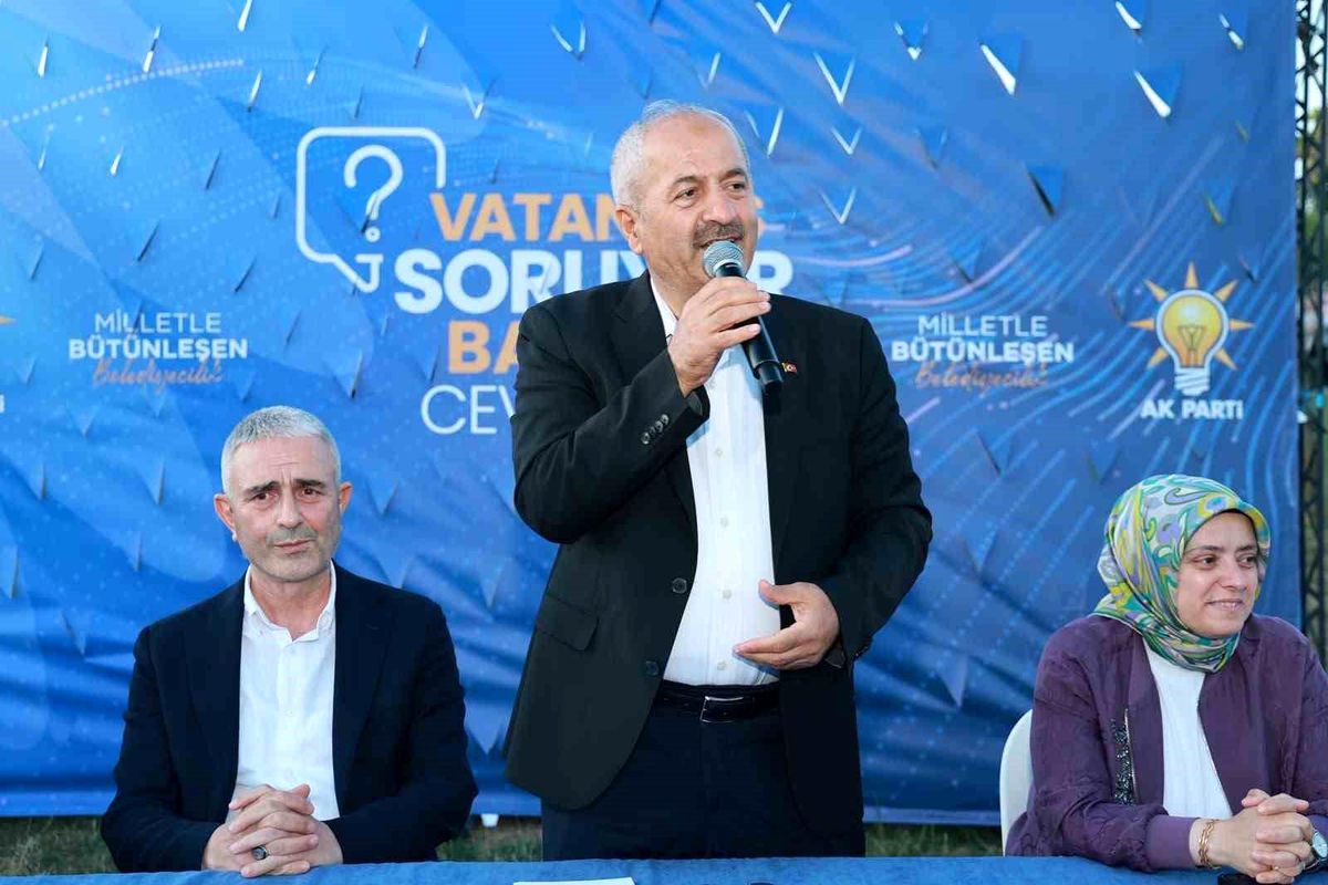 Gebze\'de vatandaşlar sorularını doğrudan başkana iletti