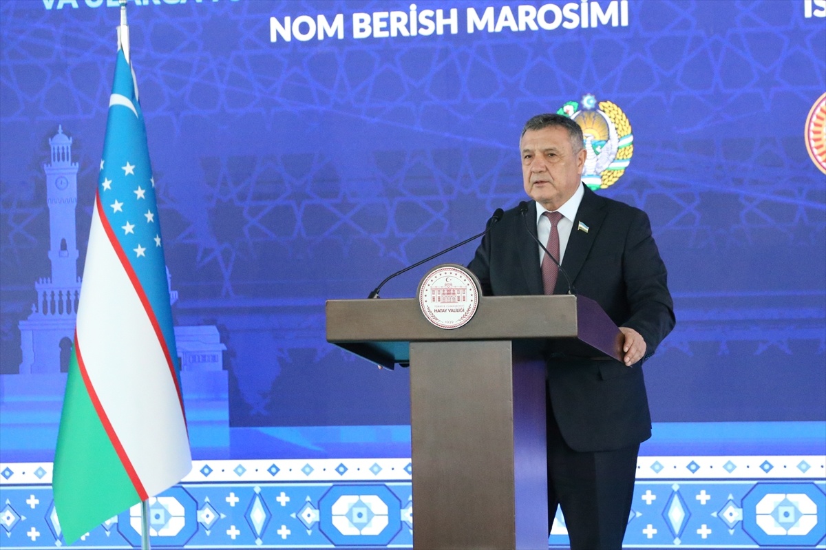 Özbekistan Hatay\'da kardeşlik mahallesi açtı