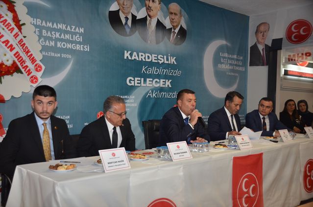 Ali Gökdere Yeniden MHP Kahramankazan İlçe Başkanı