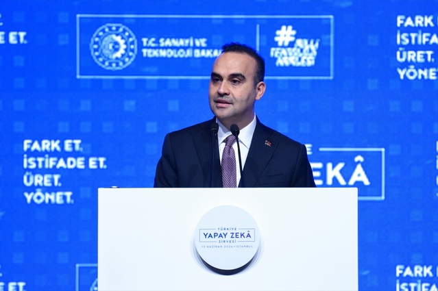 Sanayi ve Teknoloji Bakanı Kacır, “Türkiye Yapay Zeka Zirvesi”nde konuştu Açıklaması