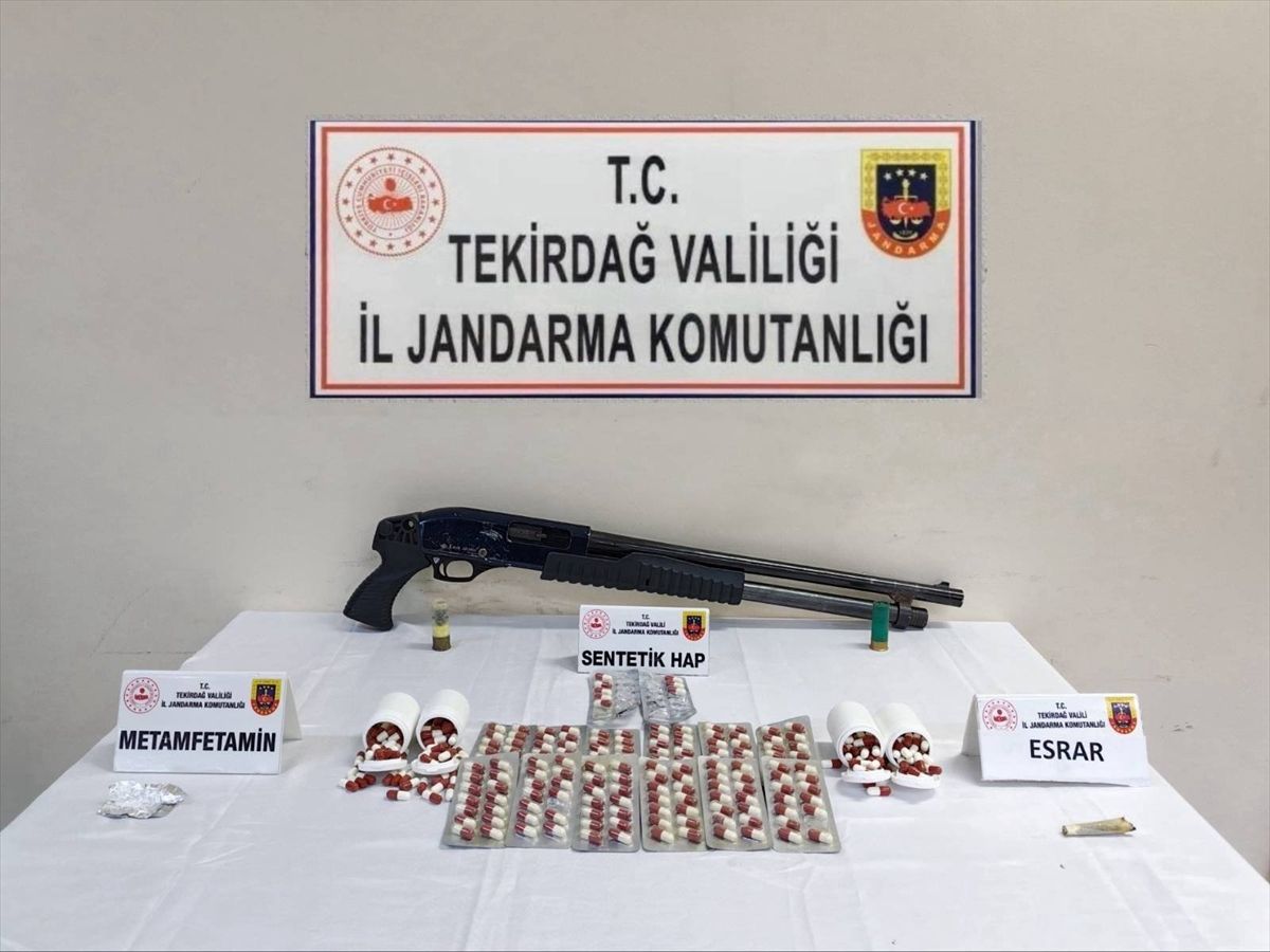Tekirdağ\'da Uyuşturucu Operasyonu