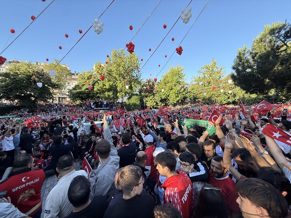 Dünya Kupası coşkusu Bursa'da