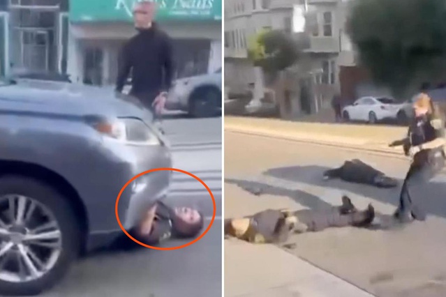 Film sahnelerini aratmayan kaza: Kovalamaca sırasında otomobilin çarptığı hırsız öldü, iki polis yaralandı