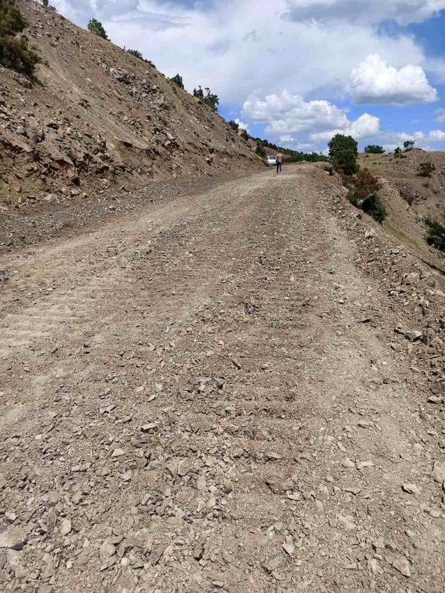 Gökdere-Beyhan Sahil Yolu İnşaatına Başlandı