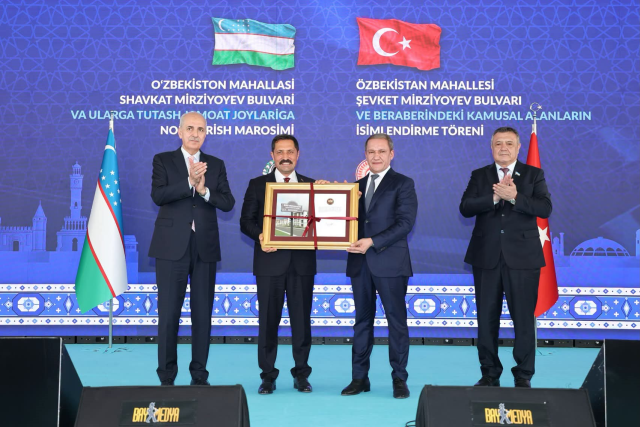 Hatay'da Özbekistan Mahallesi açıldı