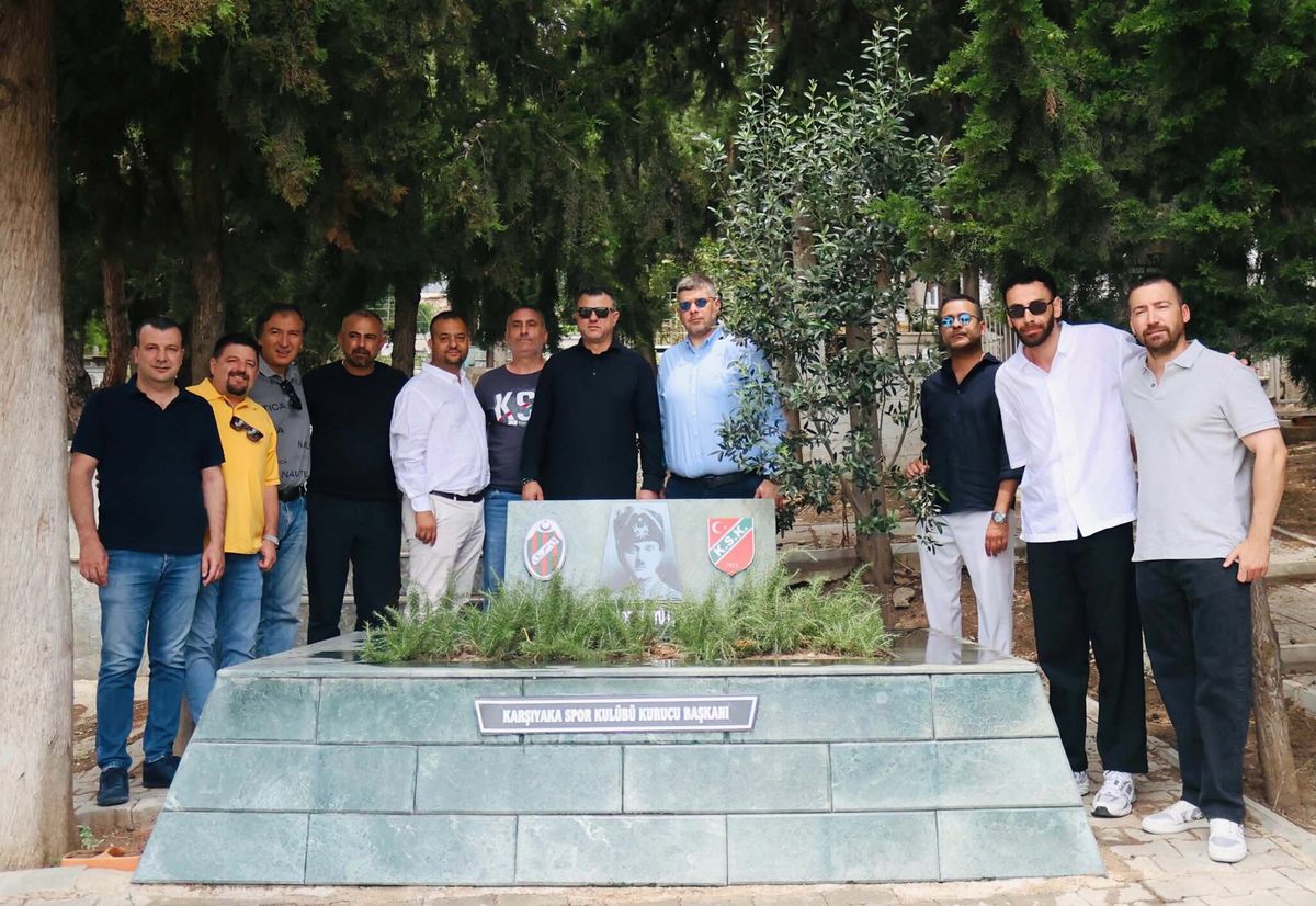 Karşıyaka Yönetimi Köklerine Saygı Duruşunda