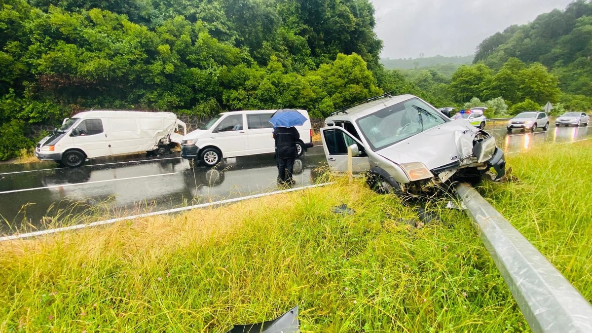 Ünye\'de Zincirleme Kaza: 7 Yaralı