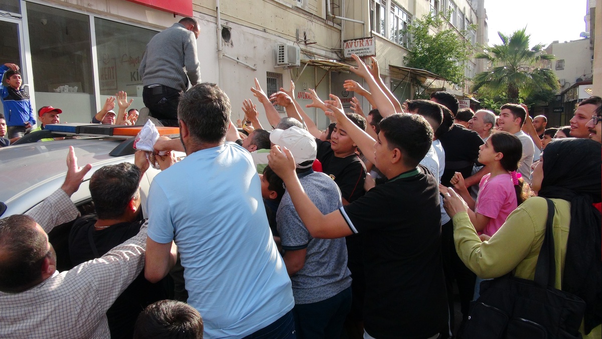 Kilis\'te A Milli Takıma Destek