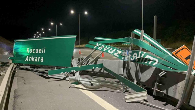 Kuzey Marmara Otoyolu’nda Kaza