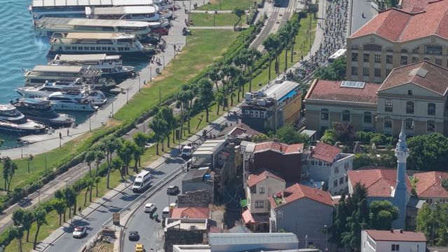 Yeşilay Bisiklet Turu’nda Milli Maç Keyfi