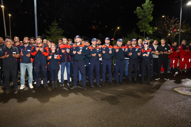 Rize'de AFAD personelinin hayatını kaybettiği kazanın görüntüsü ortaya çıktı