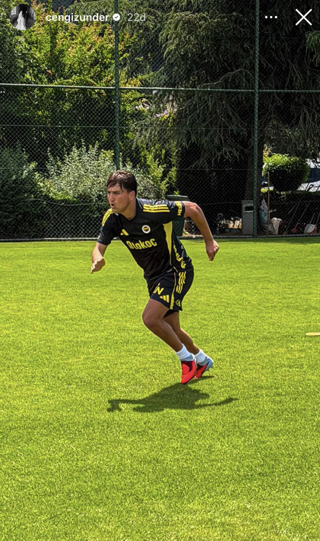 Ve Cengiz Ünder Fenerbahçe'de! Paylaşımı bomba