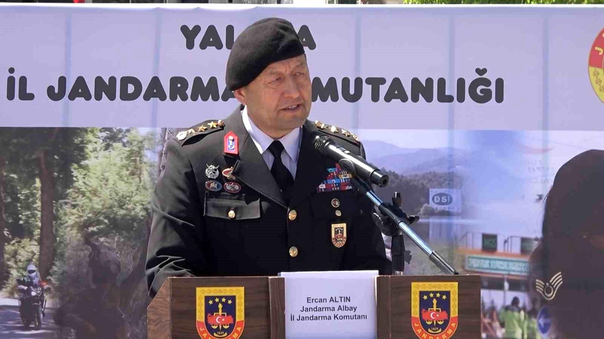 Yalova\'da jandarmanın 187. kuruluş yıl dönümü kutlandı