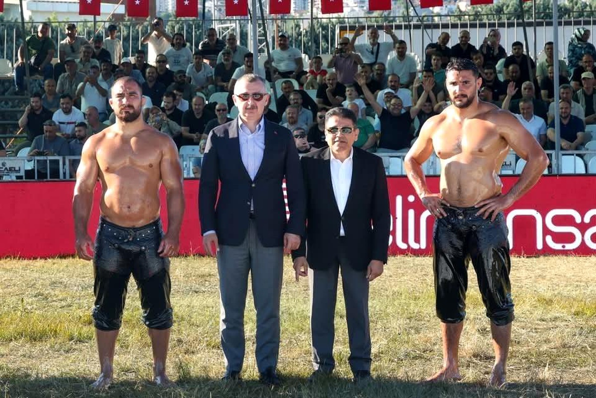 18. Sekapark Altınkemer Yağlı Güreşleri'nde başpehlivan Feyzullah Aktürk oldu