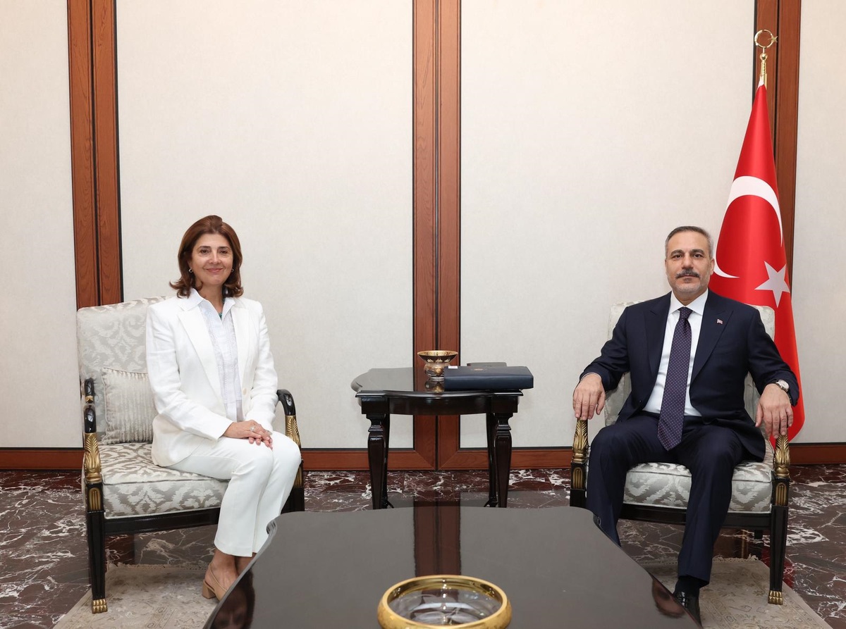 Fidan, Kıbrıs Temsilcisi Holguin\'i Kabul Etti