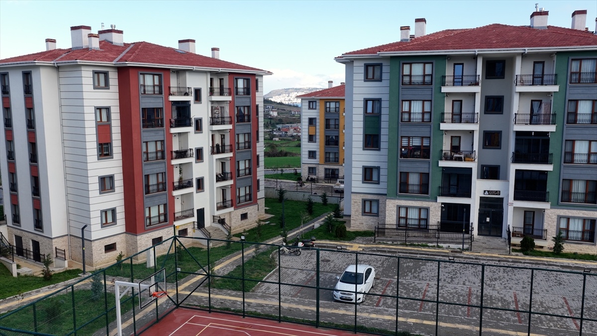 Sinop\'taki TOKİ Konutları Tamamlandı