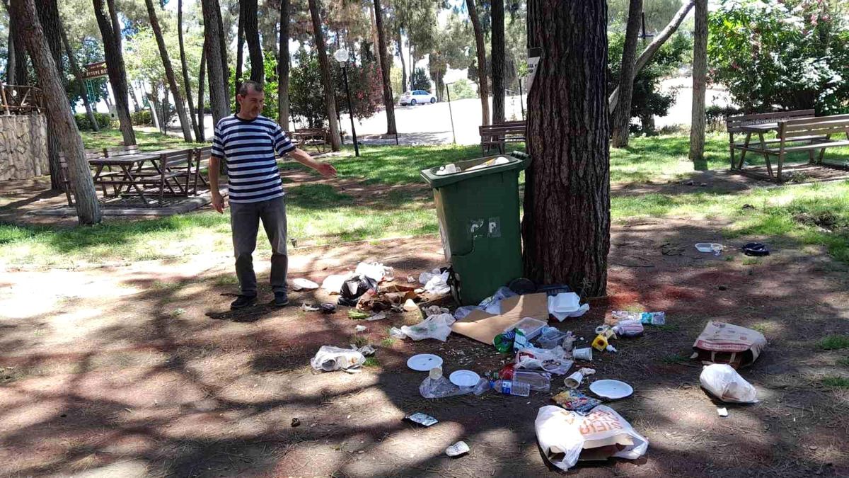 Aydın Mesire Alanı Çöplüğe Döndü