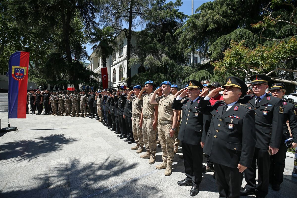 Jandarma\'nın 187. yılı Bursa\'da törenle kutlandı
