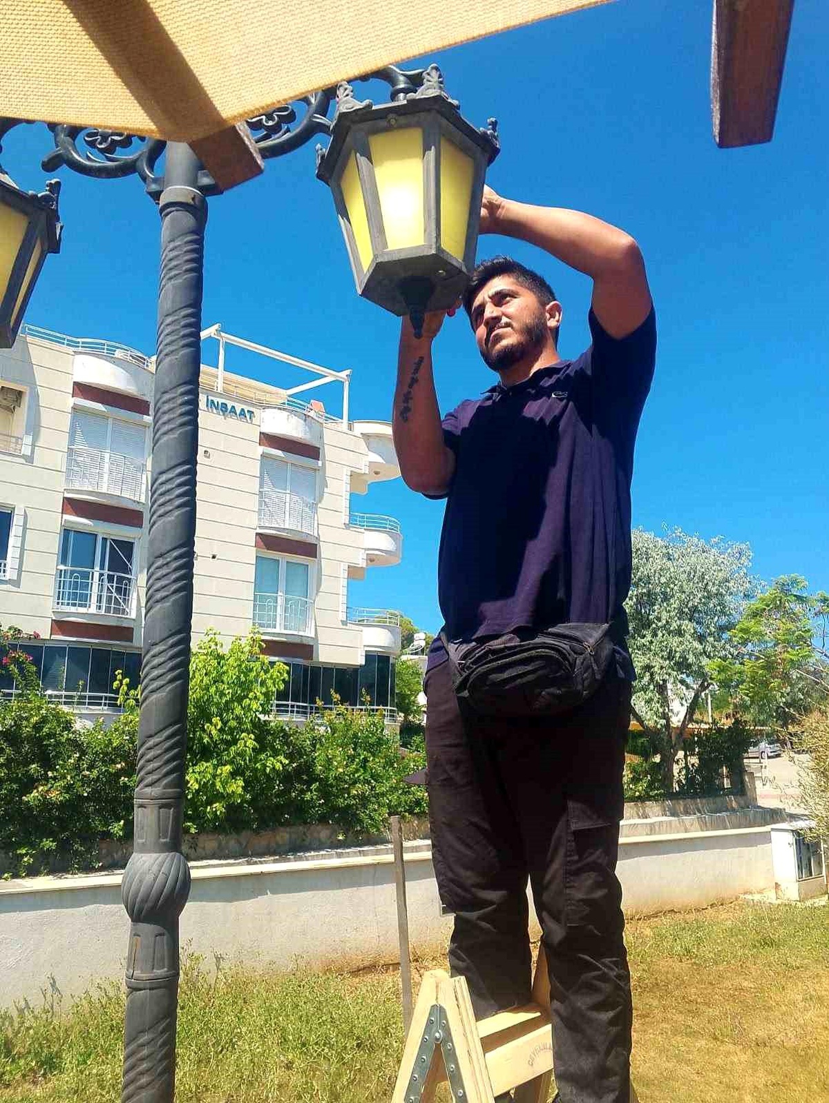 Didim Belediyesi\'nden parklarda bakım ve yenileme çalışması