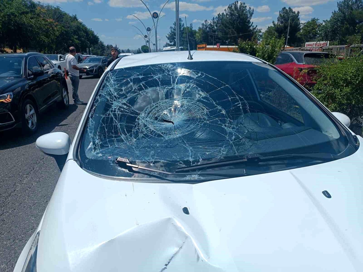 Diyarbakır\'da Yaya Trafik Kazası
