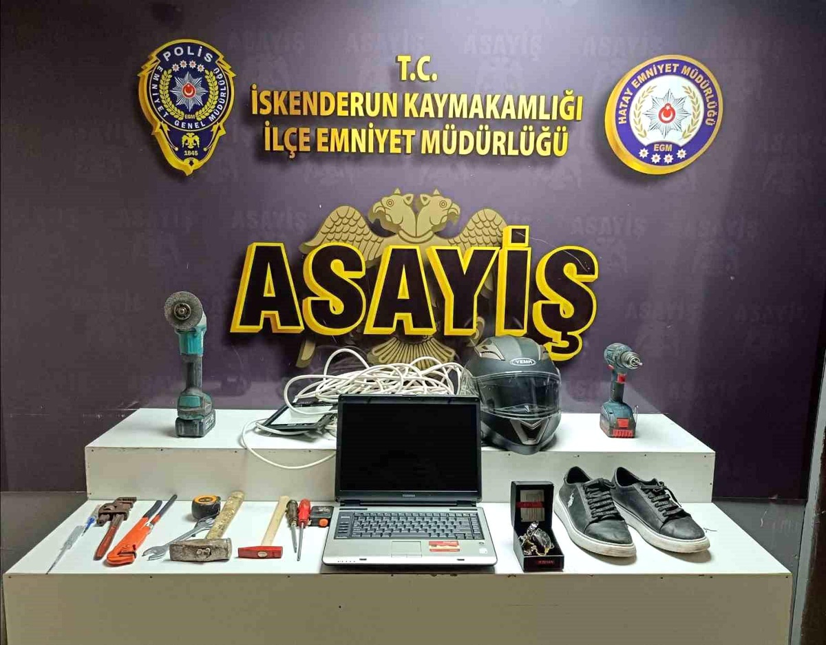 Hatay\'da 4 Hırsız Tutuklandı