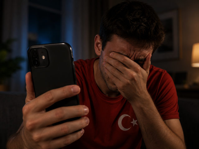 Milli maçta servet kaybetti! Yaptığı paylaşım elden ele dolaşıyor
