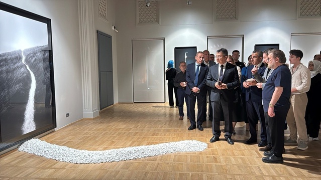 Ubey Talha Akkaya’nın ‘Yol’ Sergisi Açıldı