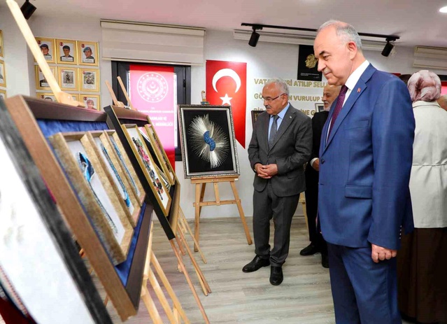 Ordu’da şehit yakınları ve gazilerin filografi sergisi
