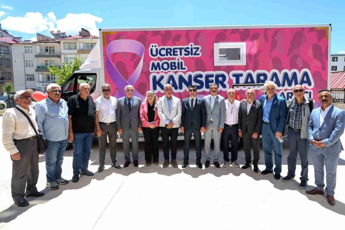 Tunceli\'de Mobil Kanser Tarama Aracı Başladı