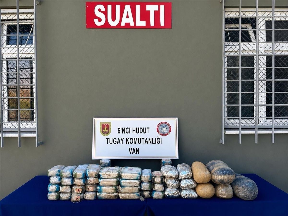 Van\'da 44 Kilo Uyuşturucu Ele Geçirildi