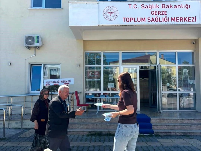 Gerze’de Sağlık Bilgilendirme Etkinliği