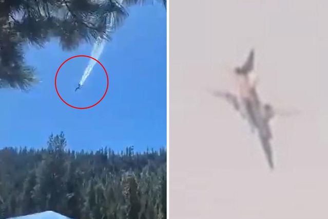 Rusya’nın ardından ABD’de de bombardıman uçağı düştü