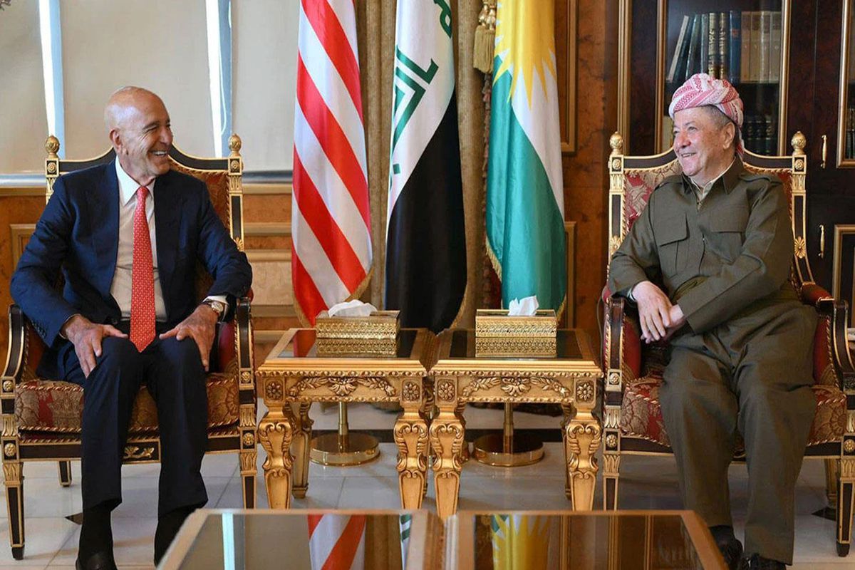 Büyükelçi Tom Barrack\'tan yoğun Kuzey Irak mesaisi