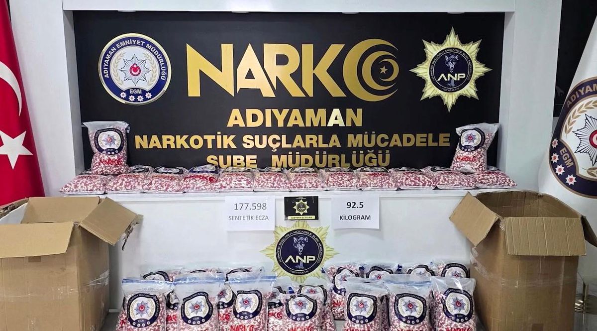 Adıyaman\'da Uyuşturucu Operasyonu: 67 Gözaltı
