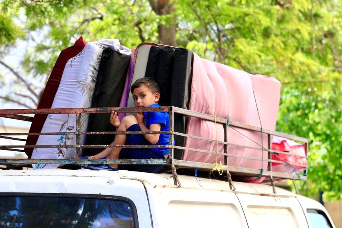Sayda\'da Yerinden Edilenler Evlerine Dönmek İstiyor
