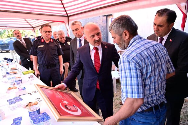 Vali Varol’dan Şehit Polis Ailesine Ziyaret