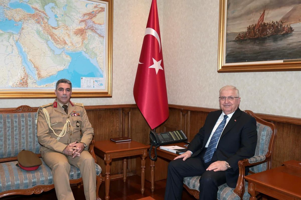 Bakan Güler, Irak Askeri Ataşesi\'ni kabul etti