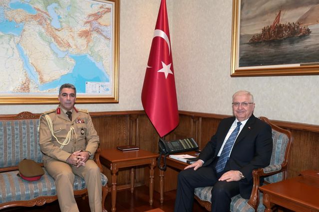 Bakan Güler, Irak Askeri Ataşesi’ni kabul etti