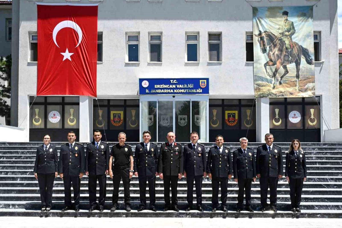 Emniyet Müdürü\'nden Jandarma\'ya Ziyaret