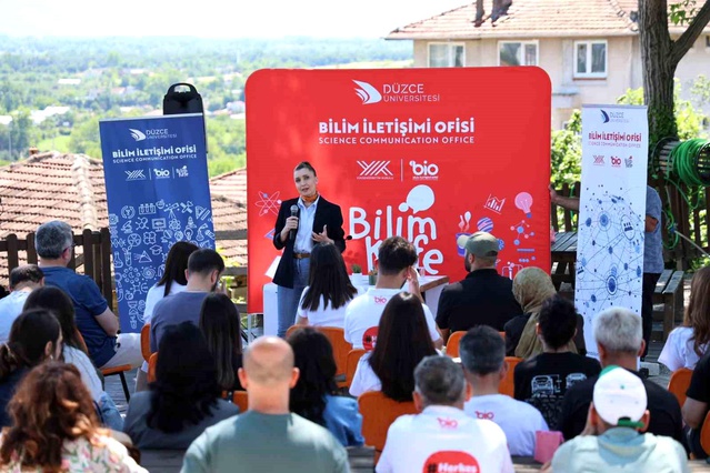Düzce’de Bilim Kafe Etkinliği Gerçekleşti