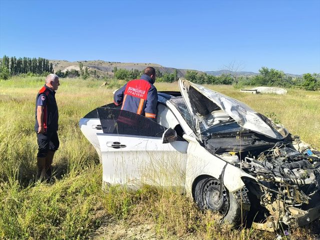 Sungurlu’da Trafik Kazası: Sürücü Hayatını Kaybetti