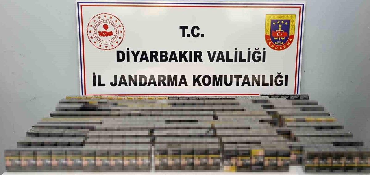 Diyarbakır\'da Kaçak Sigara Operasyonu