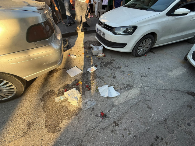 Doğum günü pastasını alır almaz kurşun yağmuruna tutuldu: O anlar kamerada